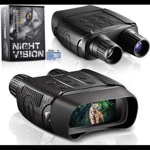 🆕 Night Vision and Day Binoculars for Hunting in 100% Darkness